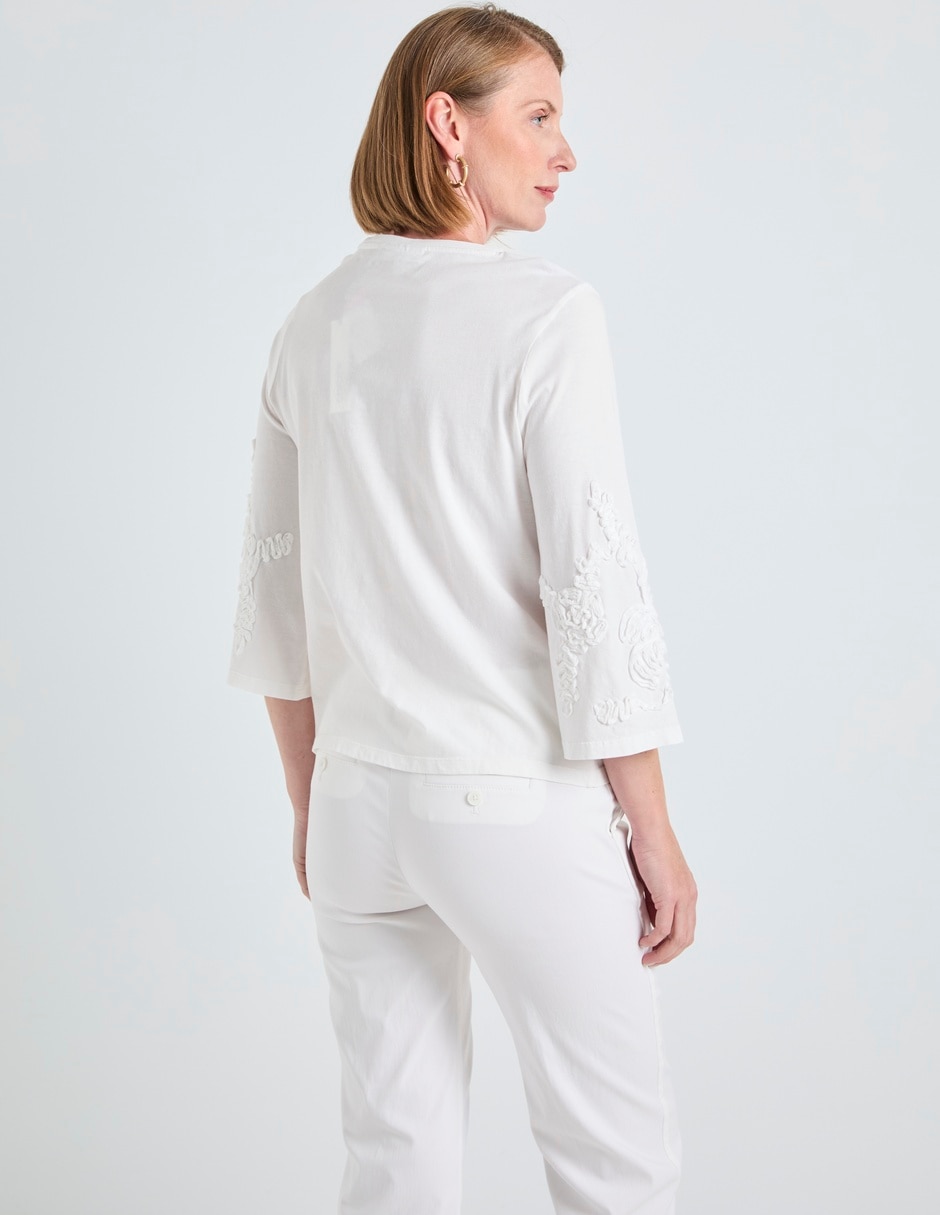 Blusa manga larga para mujer 6