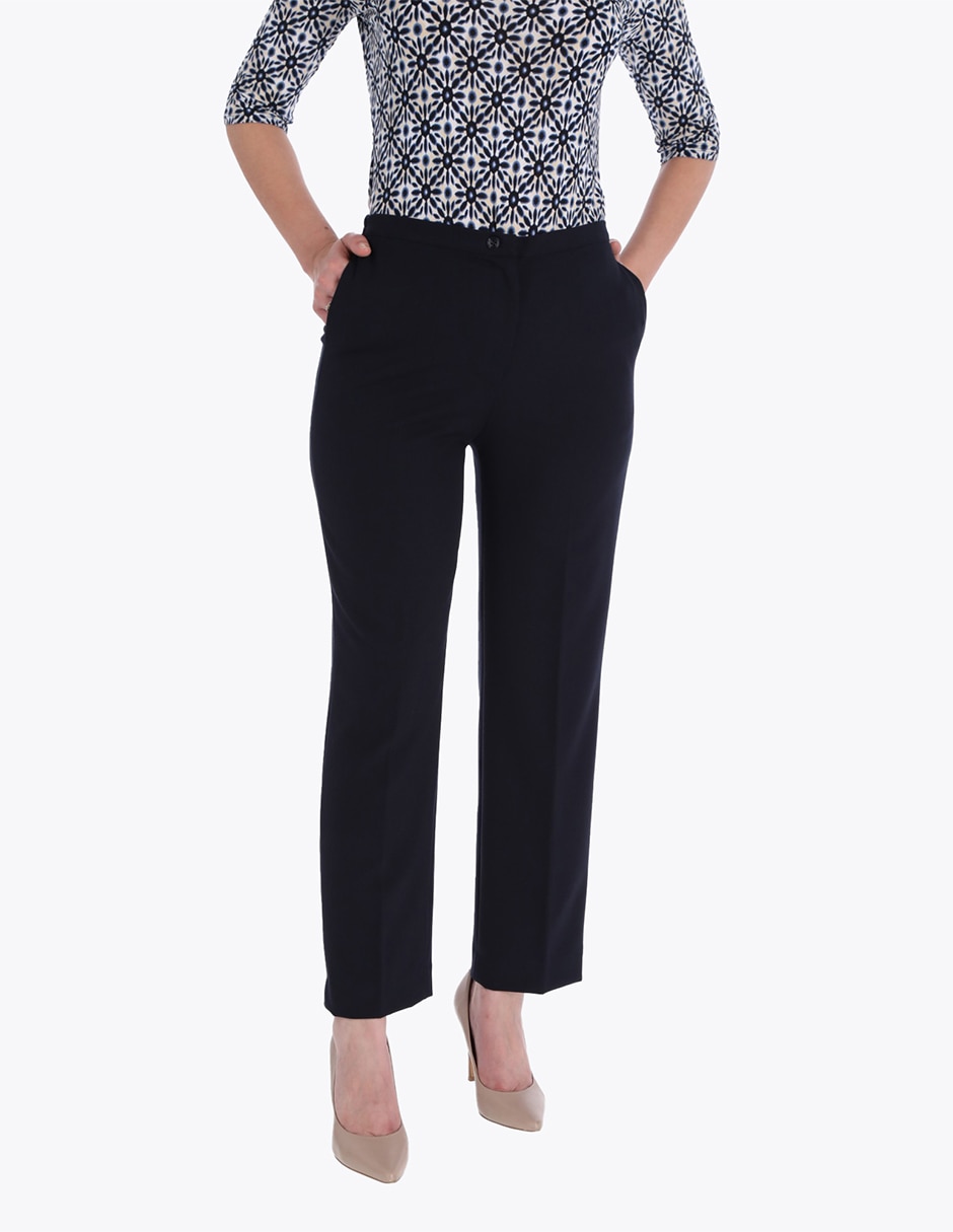 Pantalón de vestir slim para mujer Pantalón de vestir slim para mujer