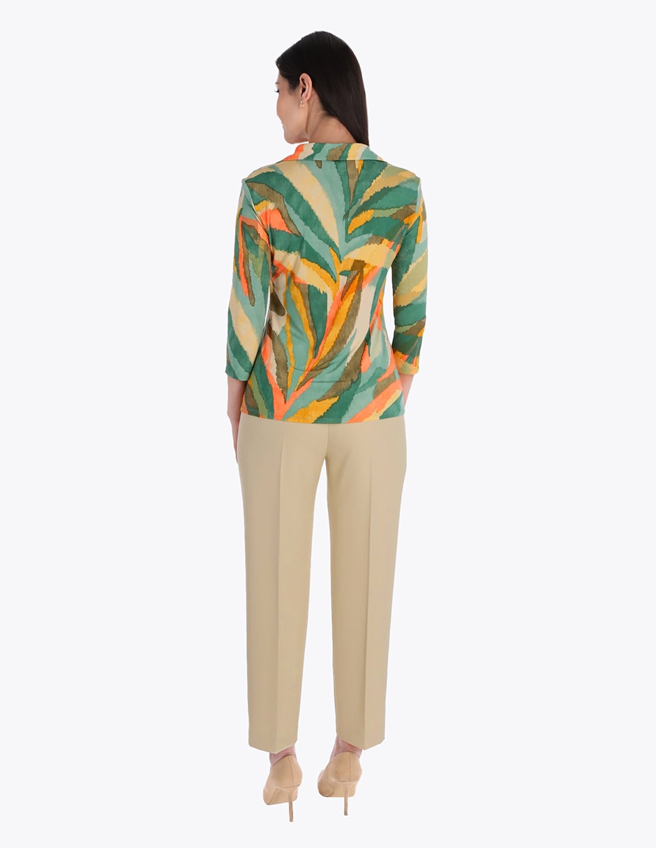 Blusa manga 3/4 para mujer 2