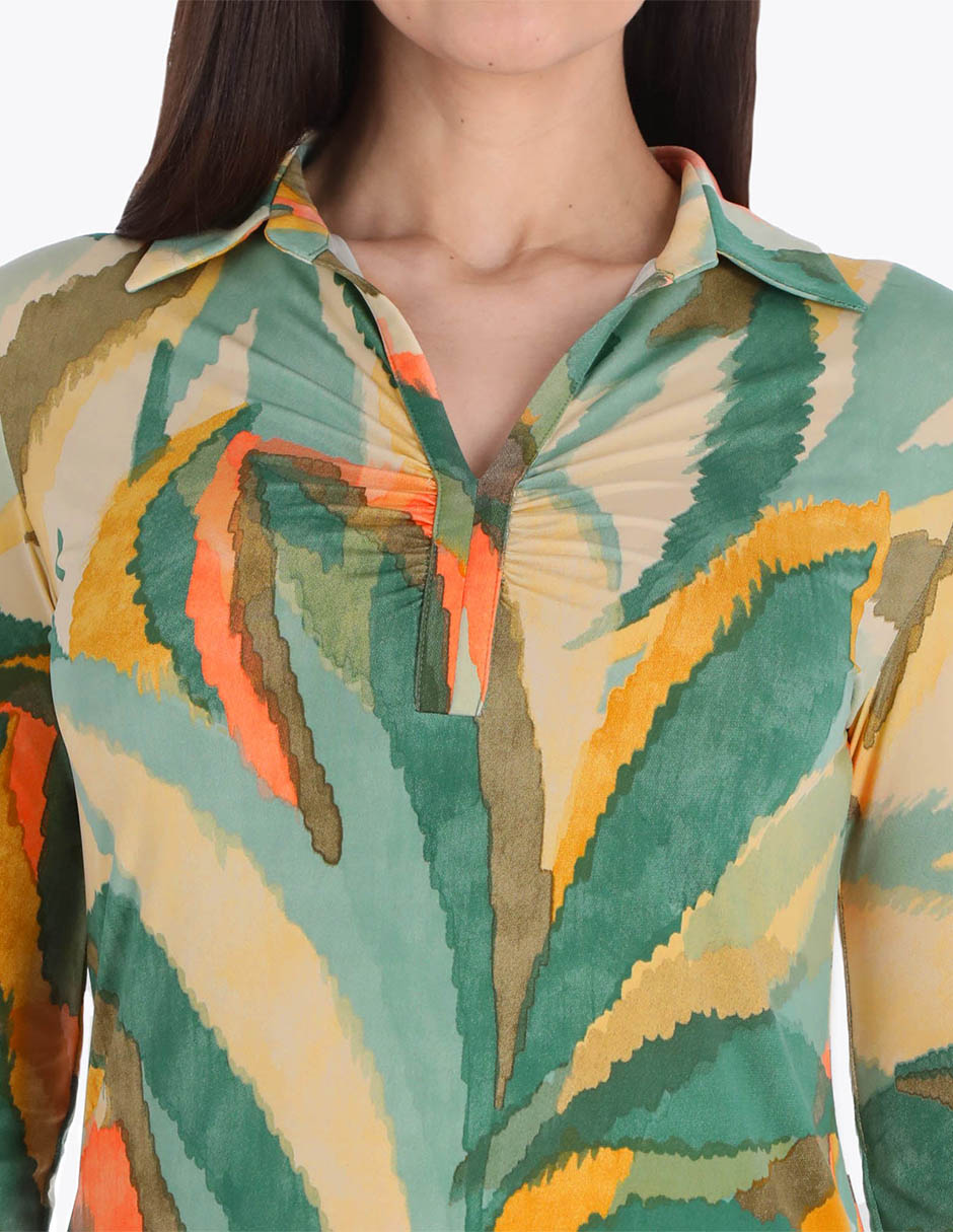 Blusa manga 3/4 para mujer 4