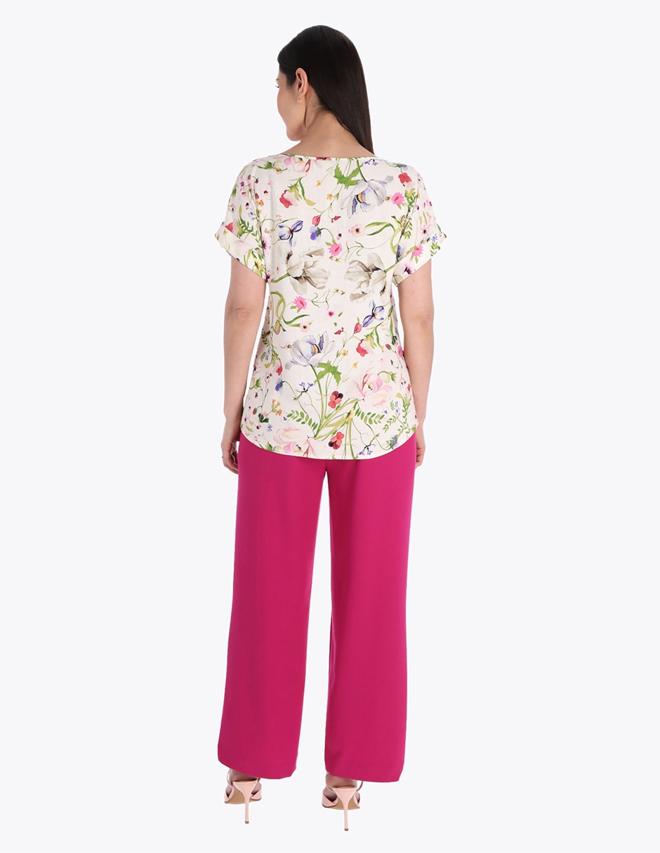 Blusa manga corta para mujer 2