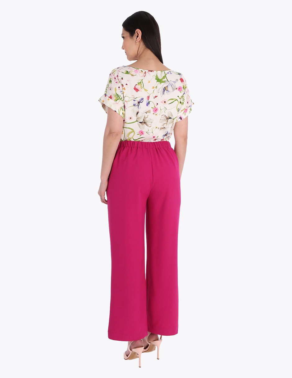 Pantalón de vestir slim para mujer 4