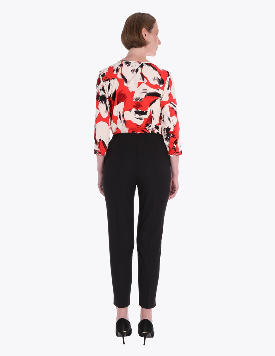 Pantalón de vestir slim para mujer 2