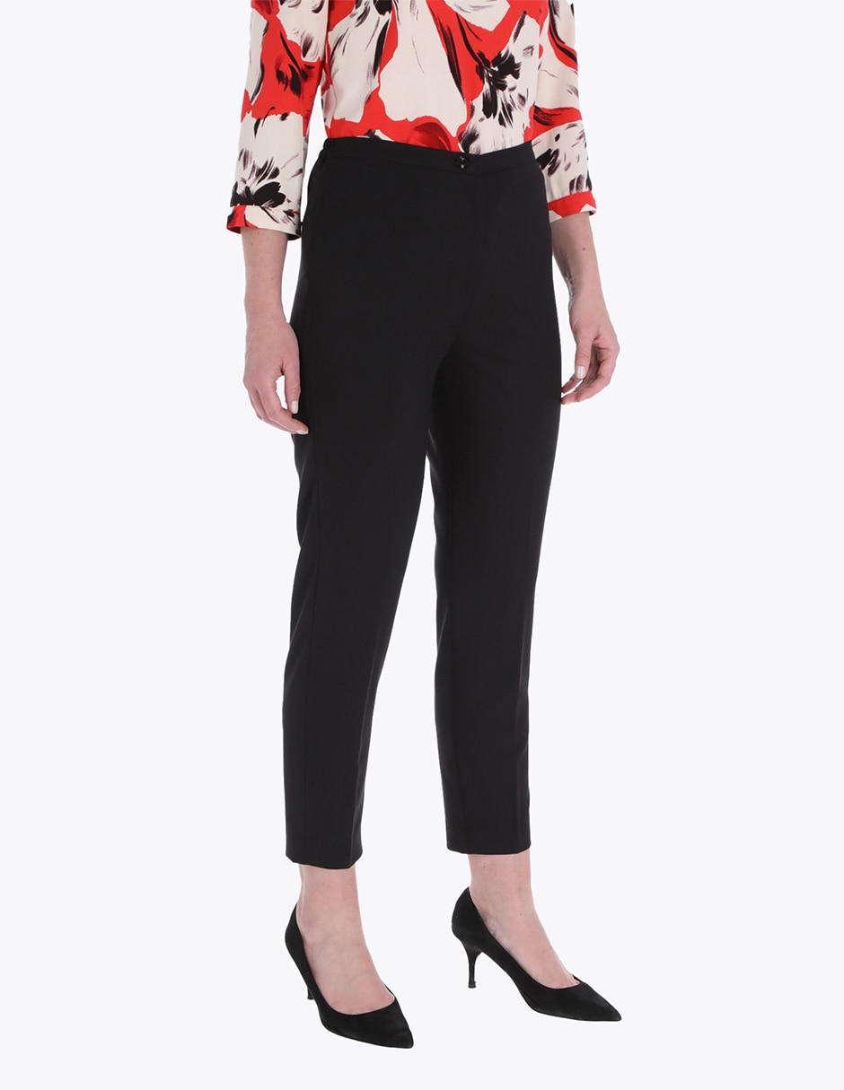 Pantalón de vestir slim para mujer