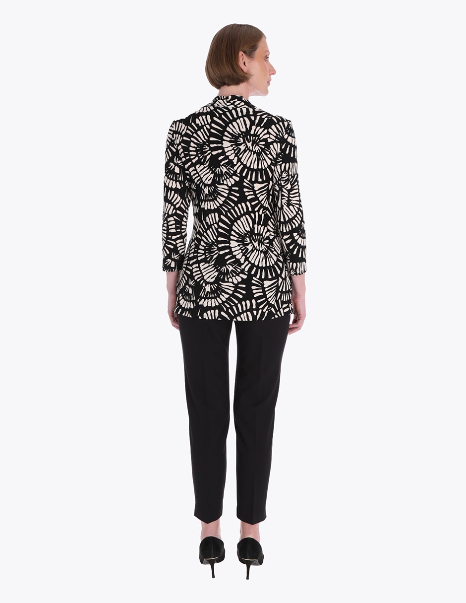 Blusón Charme manga 3/4 para mujer