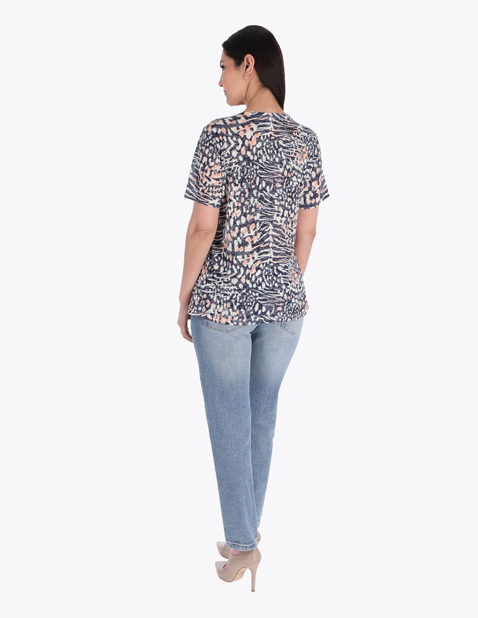 Blusa manga corta para mujer 2
