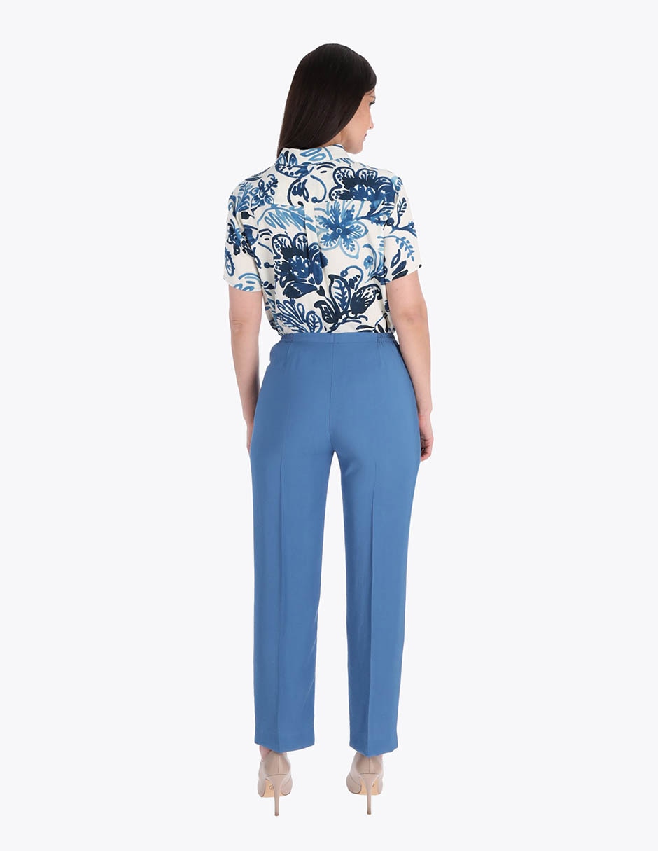 Pantalón de vestir slim para mujer 2