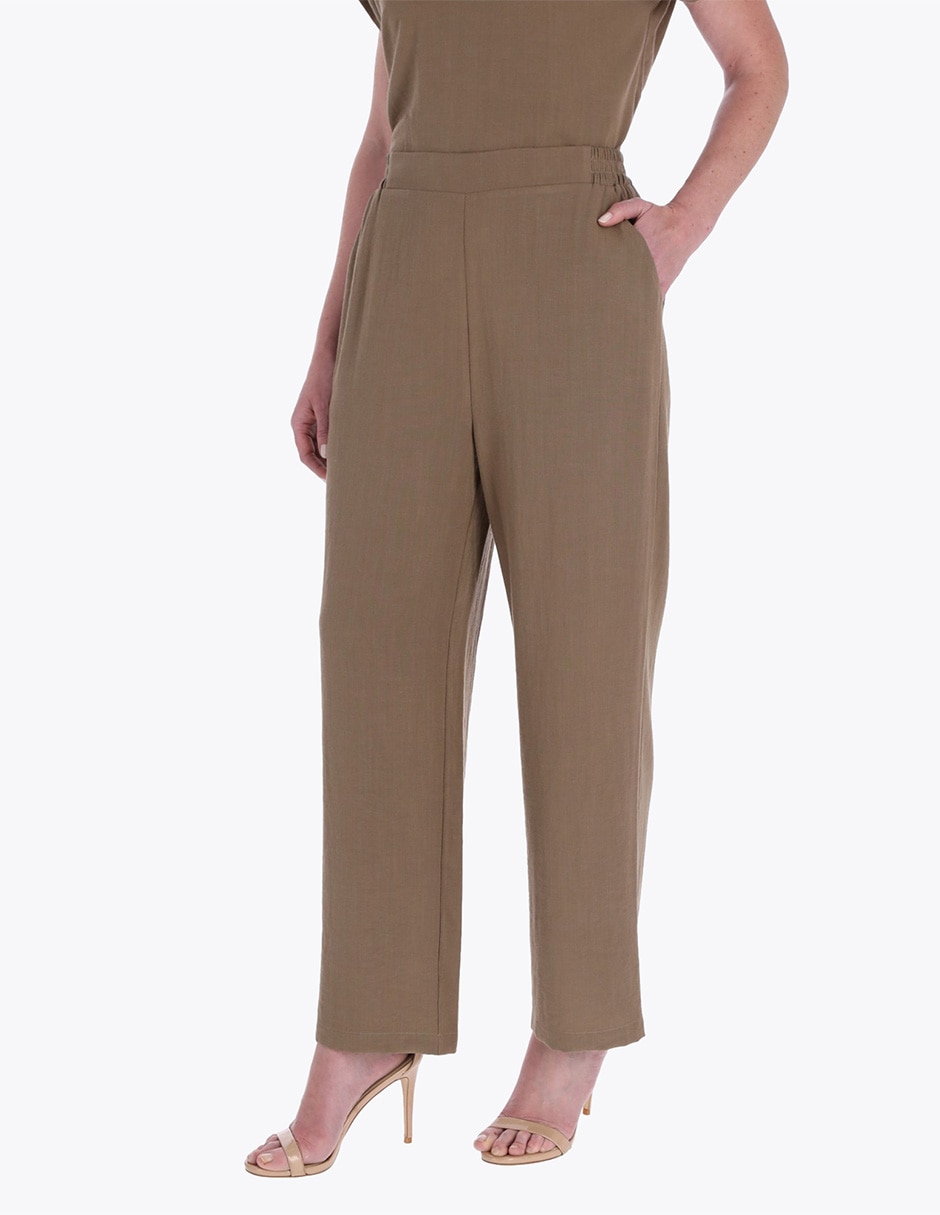 Pantalón de vestir slim para mujer Pantalón de vestir slim para mujer