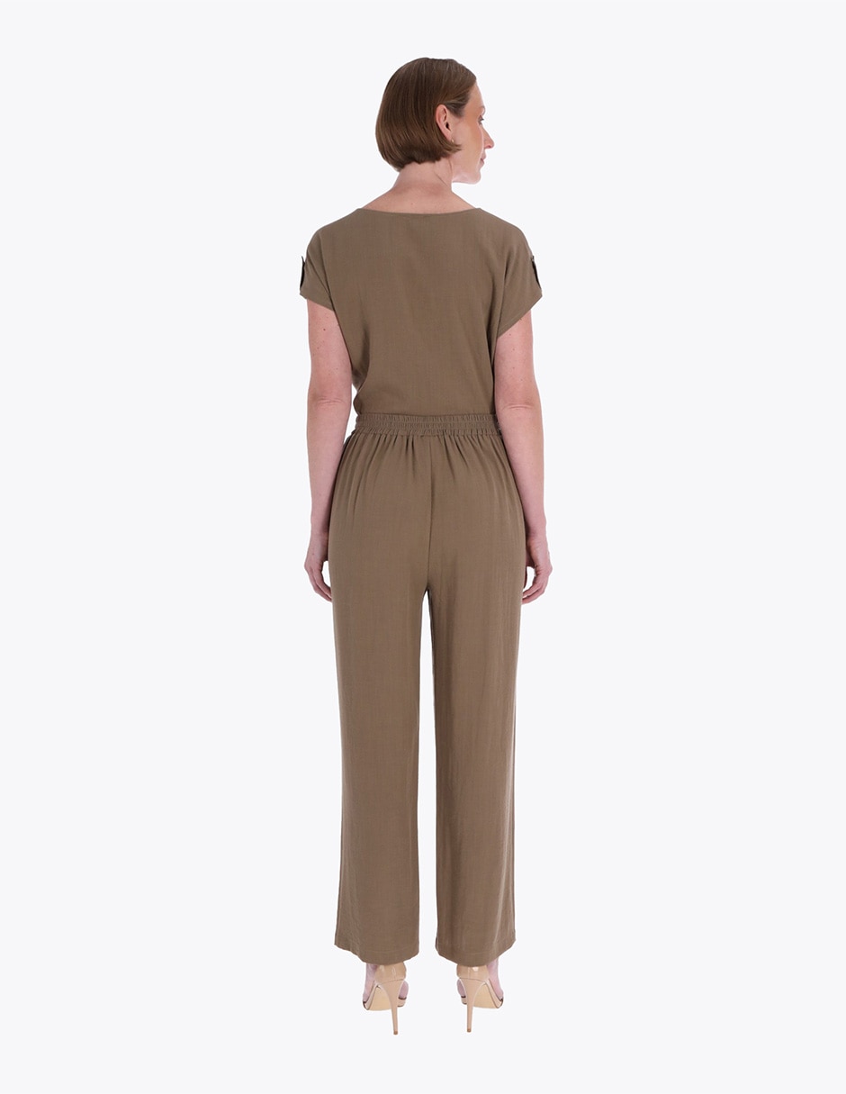 Pantalón de vestir slim para mujer 4