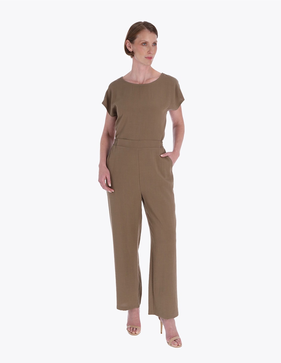 Pantalón de vestir slim para mujer 3