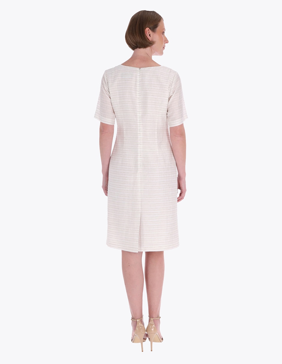 Vestido a la rodilla formal para mujer 4
