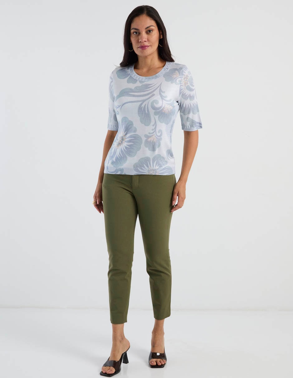 Blusa manga corta para mujer 3