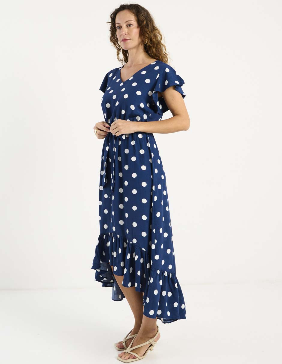 Vestido largo casual para mujer