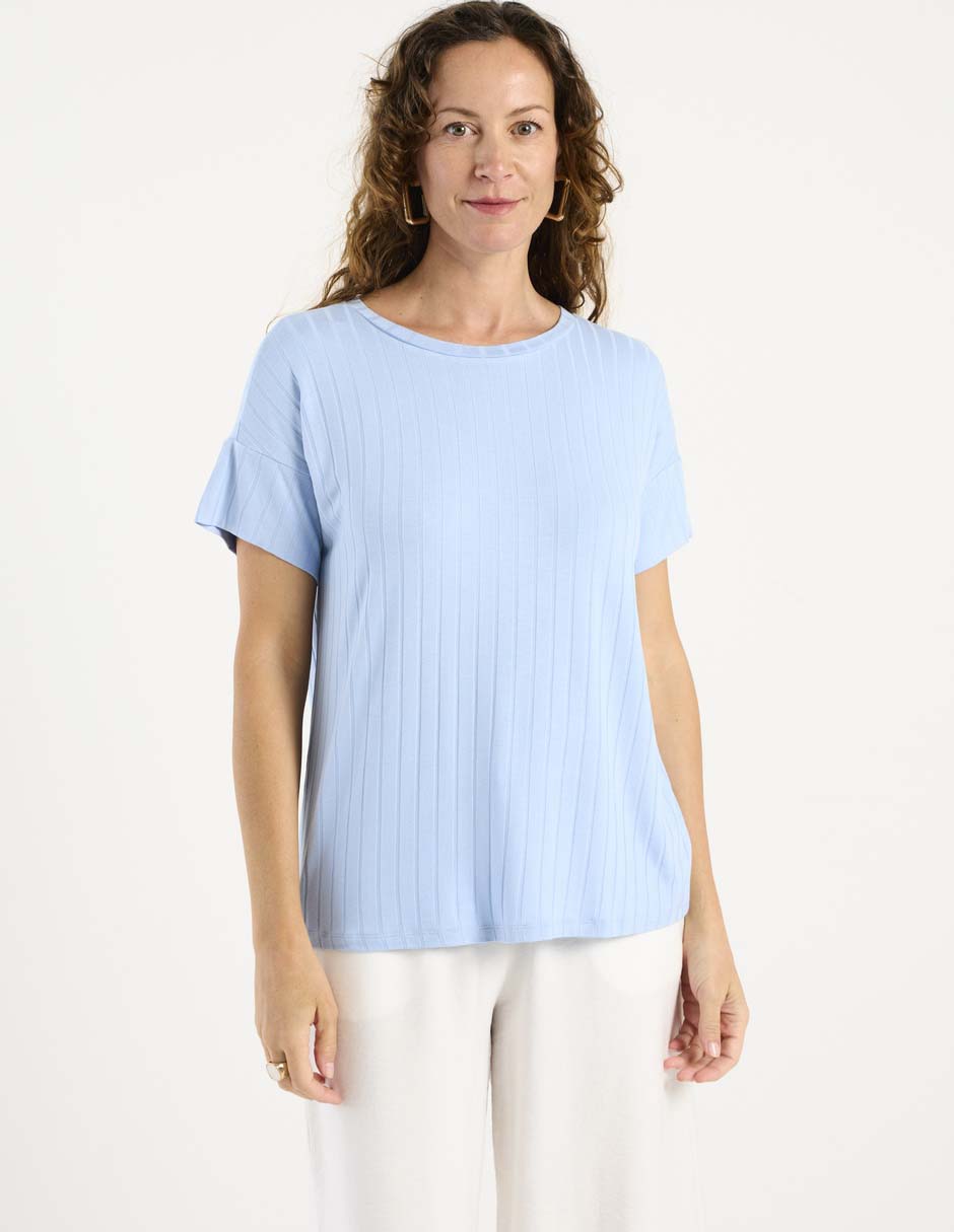 Blusa manga corta para mujer 1