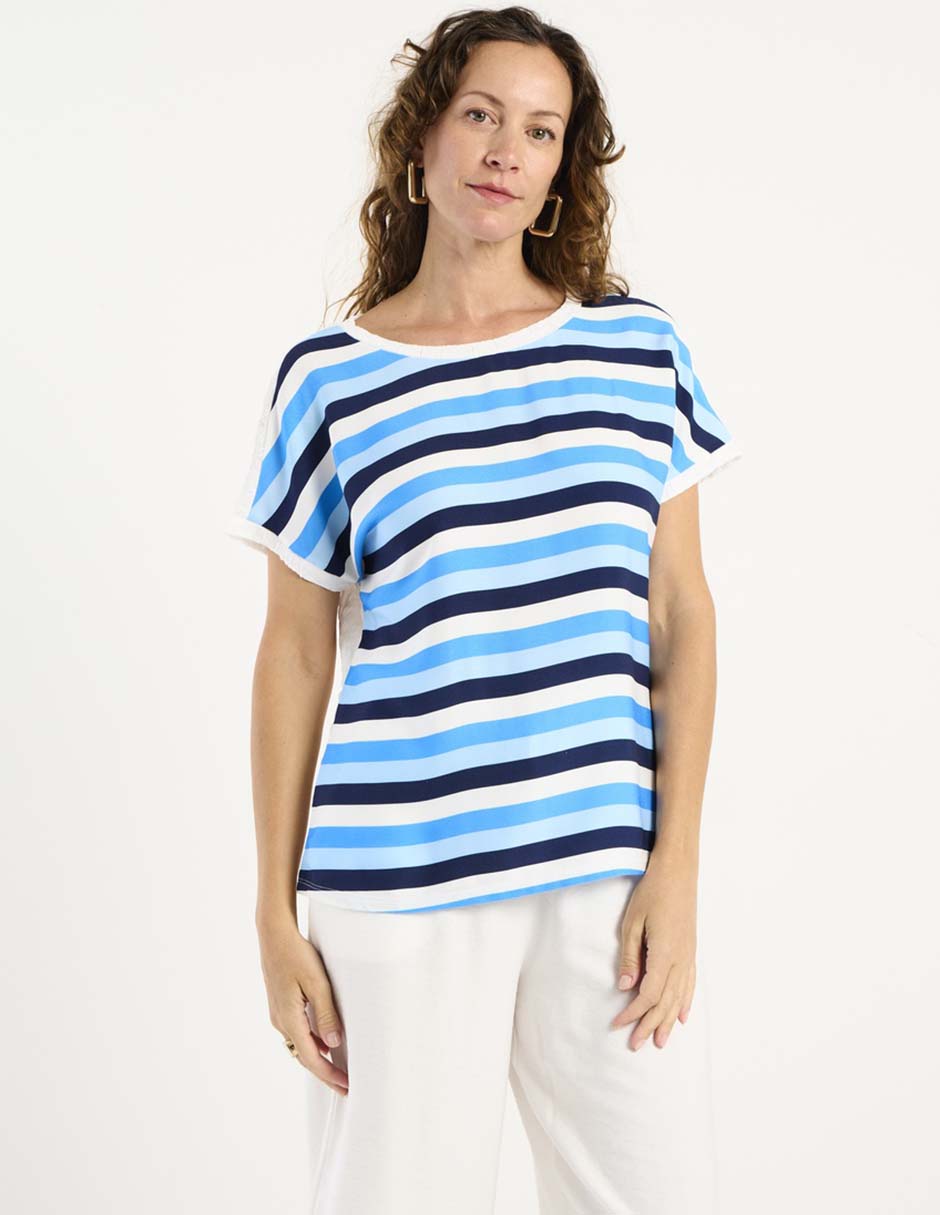 Blusa manga corta para mujer 1
