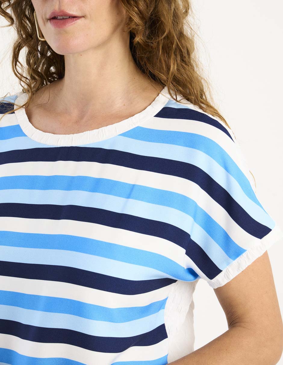 Blusa manga corta para mujer 9