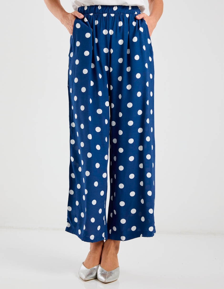Pantalón relaxed amplio para mujer 1