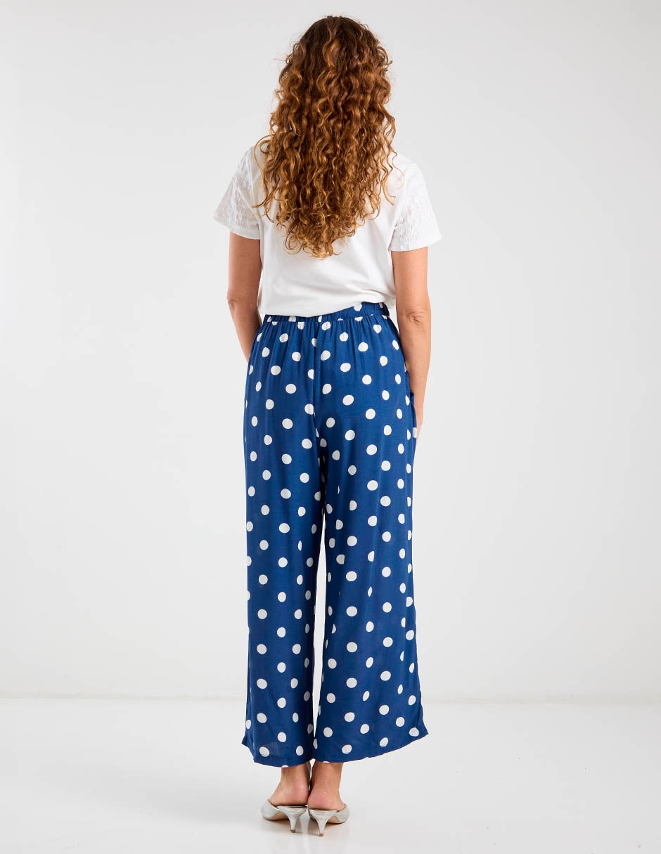 Pantalón relaxed amplio para mujer 11