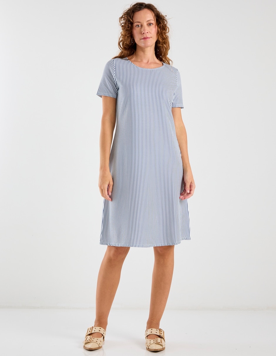 Vestido 3/4 casual para mujer 1