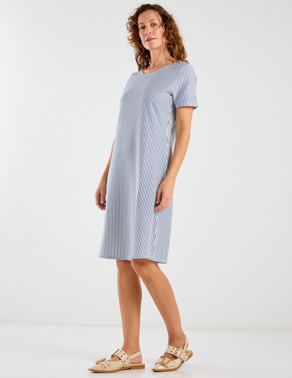 Vestido 3/4 casual para mujer 8