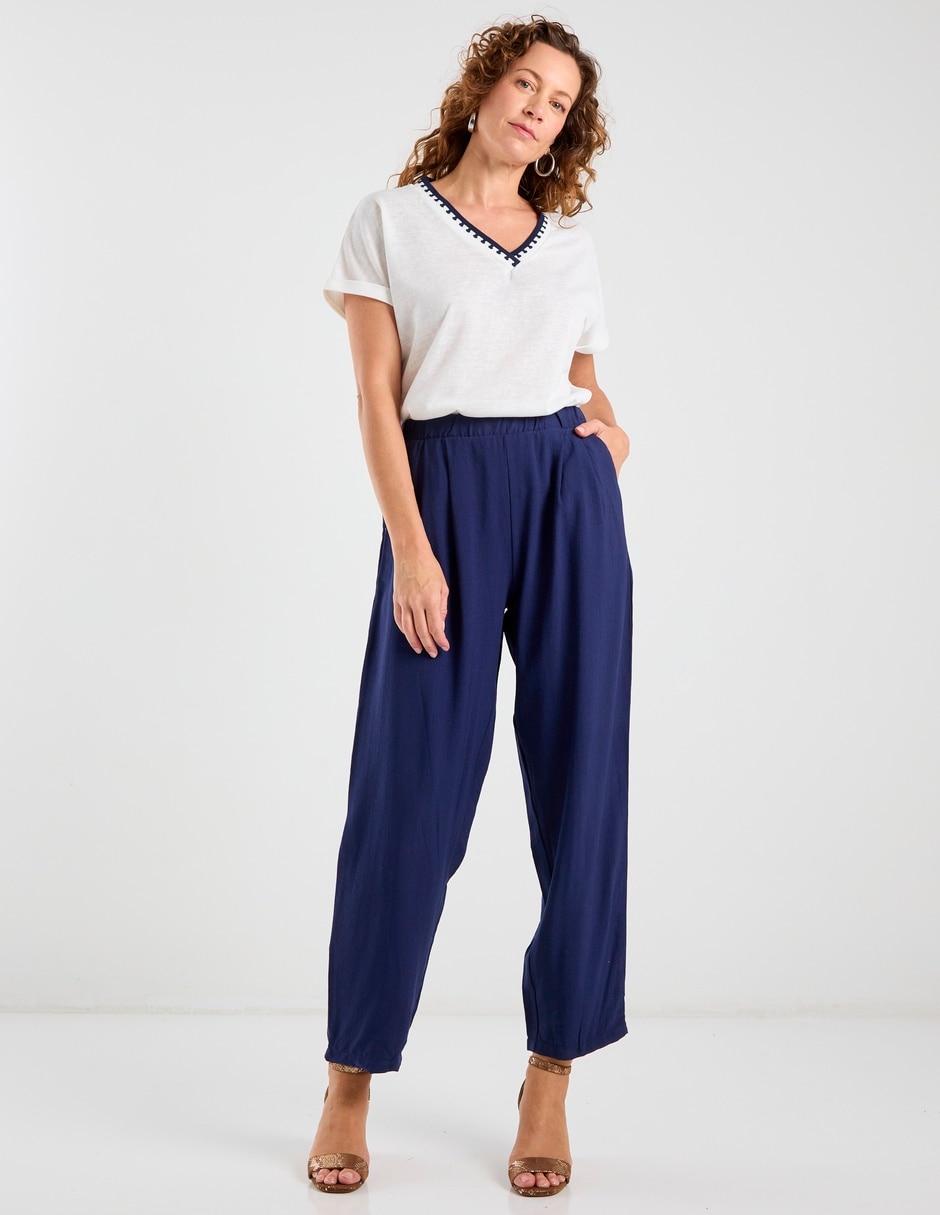 Pantalón regular para mujer 5