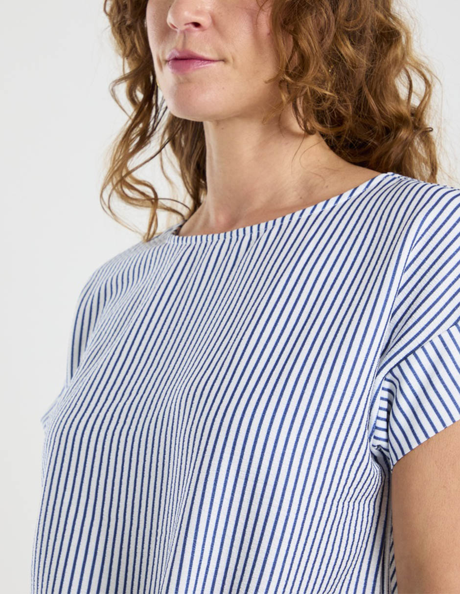 Blusa manga corta para mujer 4