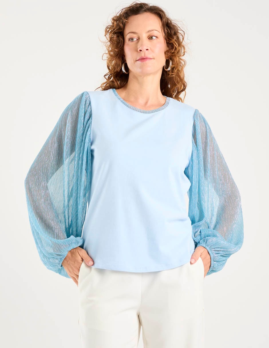 Blusa manga 3/4 para mujer 1