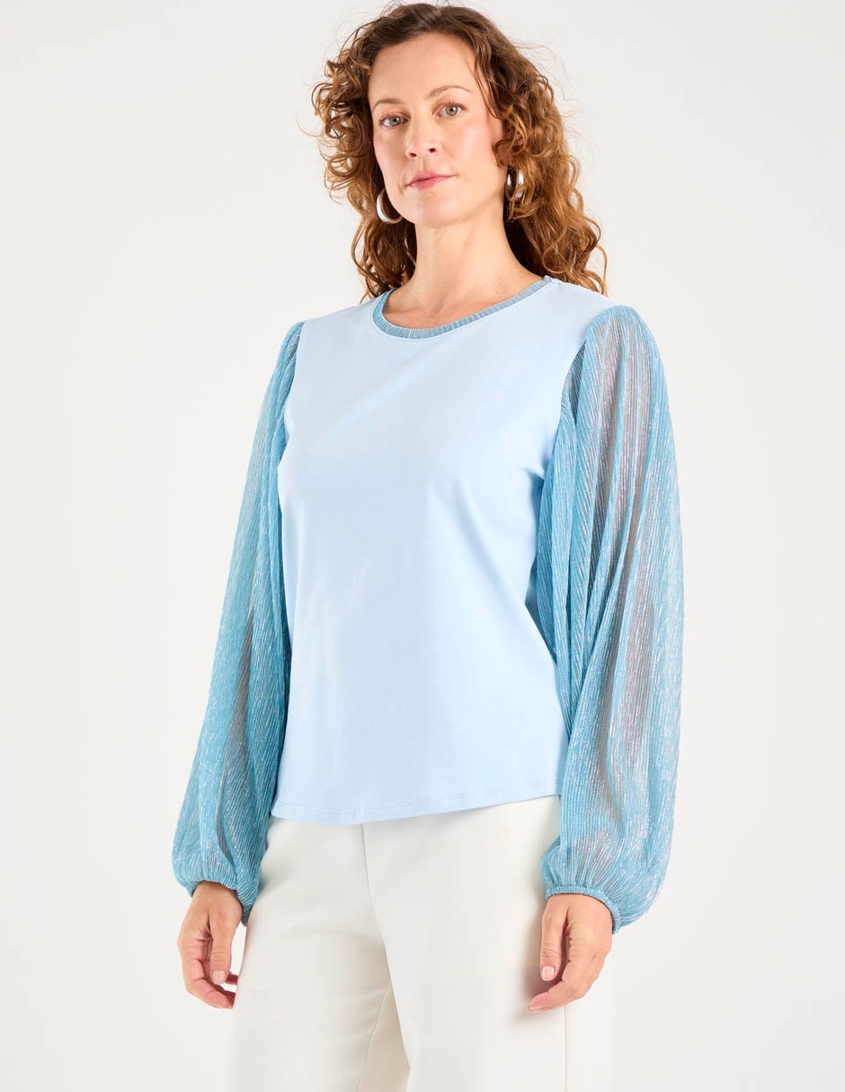 Blusa manga 3/4 para mujer 7