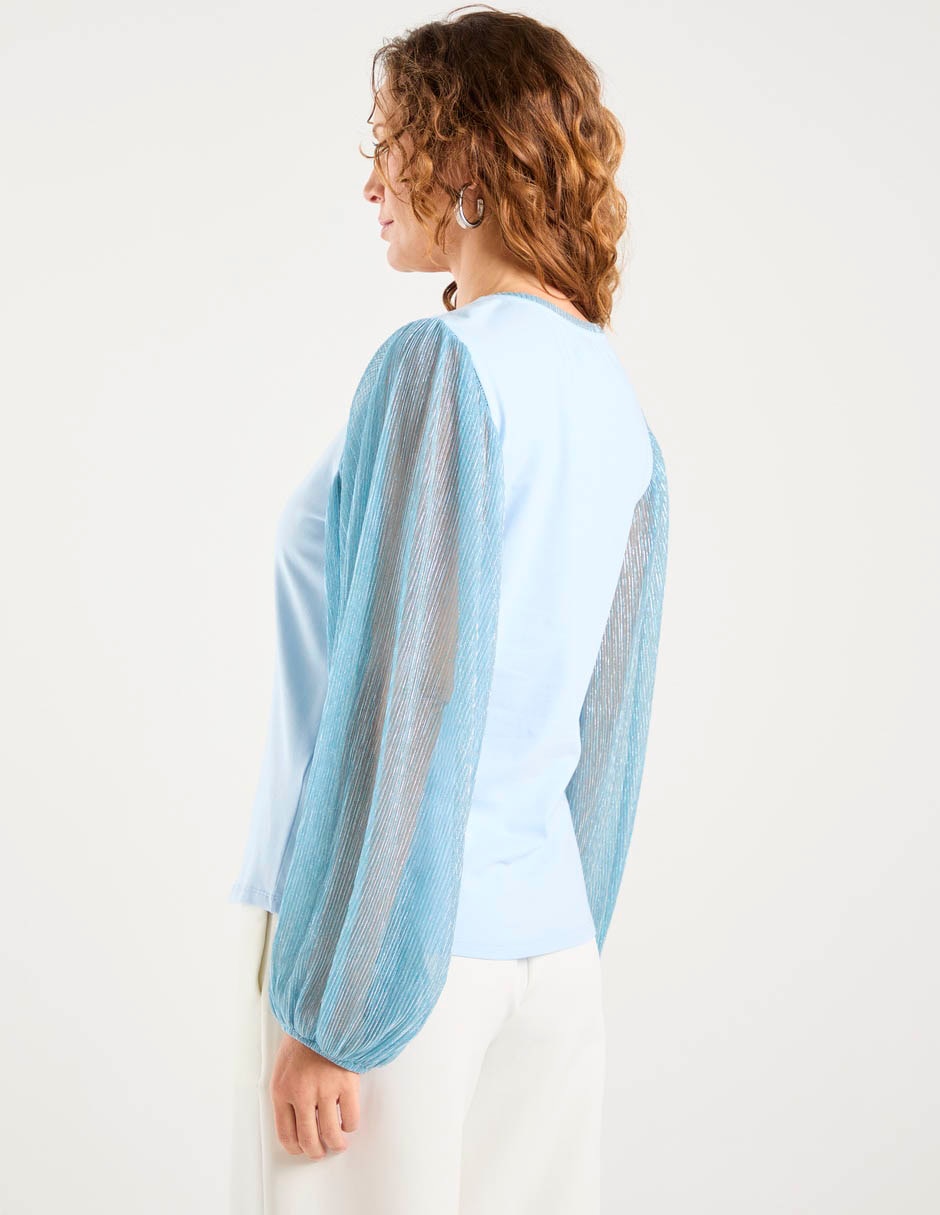 Blusa manga 3/4 para mujer 11