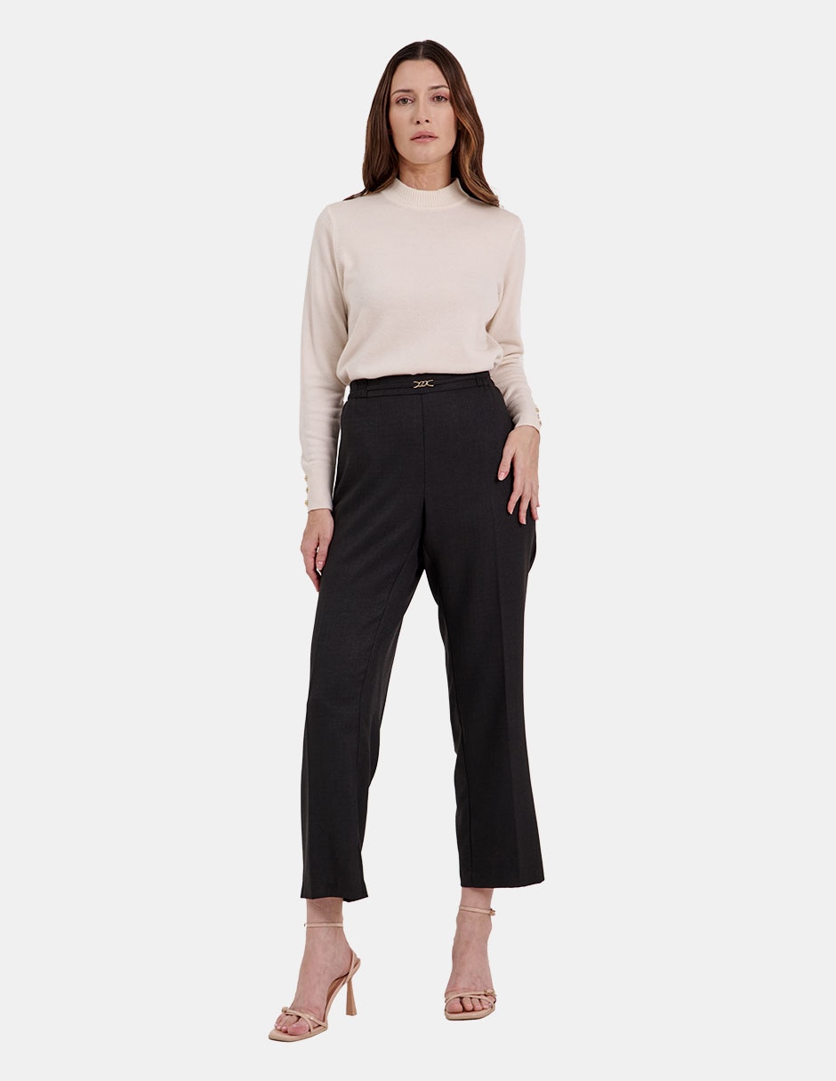 Pantalón regular para mujer 4