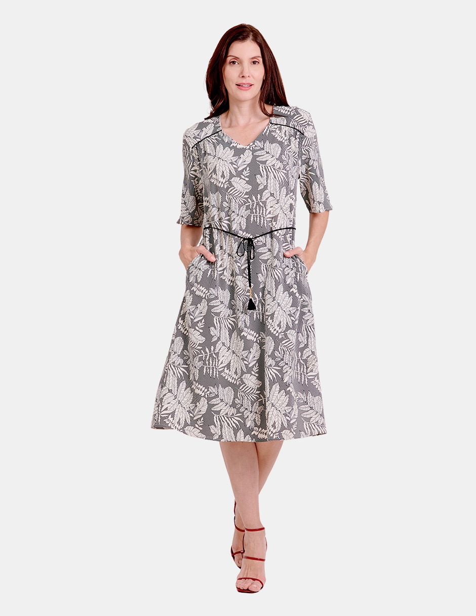 Vestido largo casual para mujer