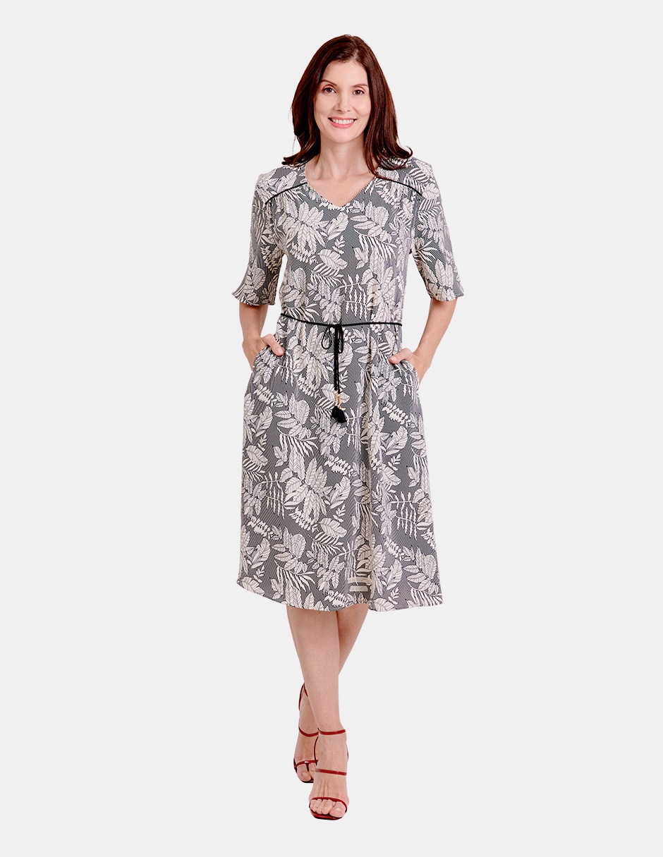 Vestido largo casual para mujer