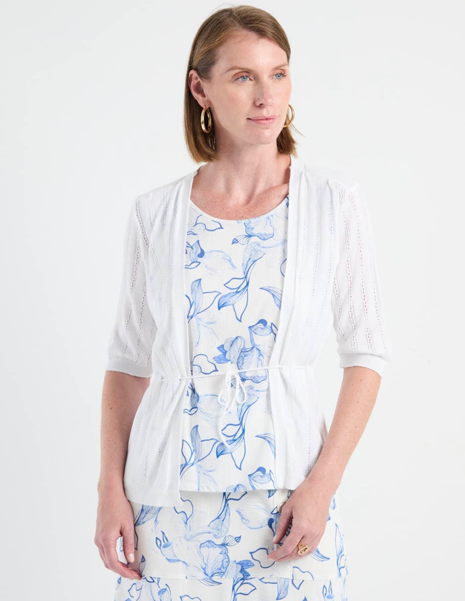 Blusa manga corta para mujer
