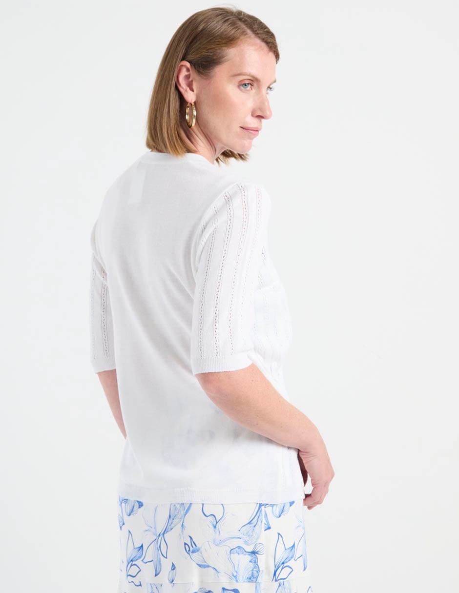 Blusa manga corta para mujer 2
