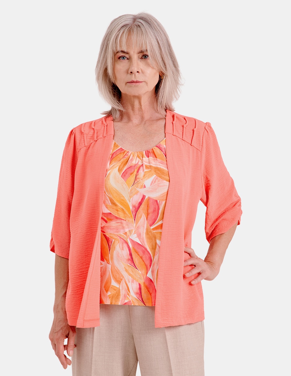 Blusa vitos manga 3/4 para mujer
