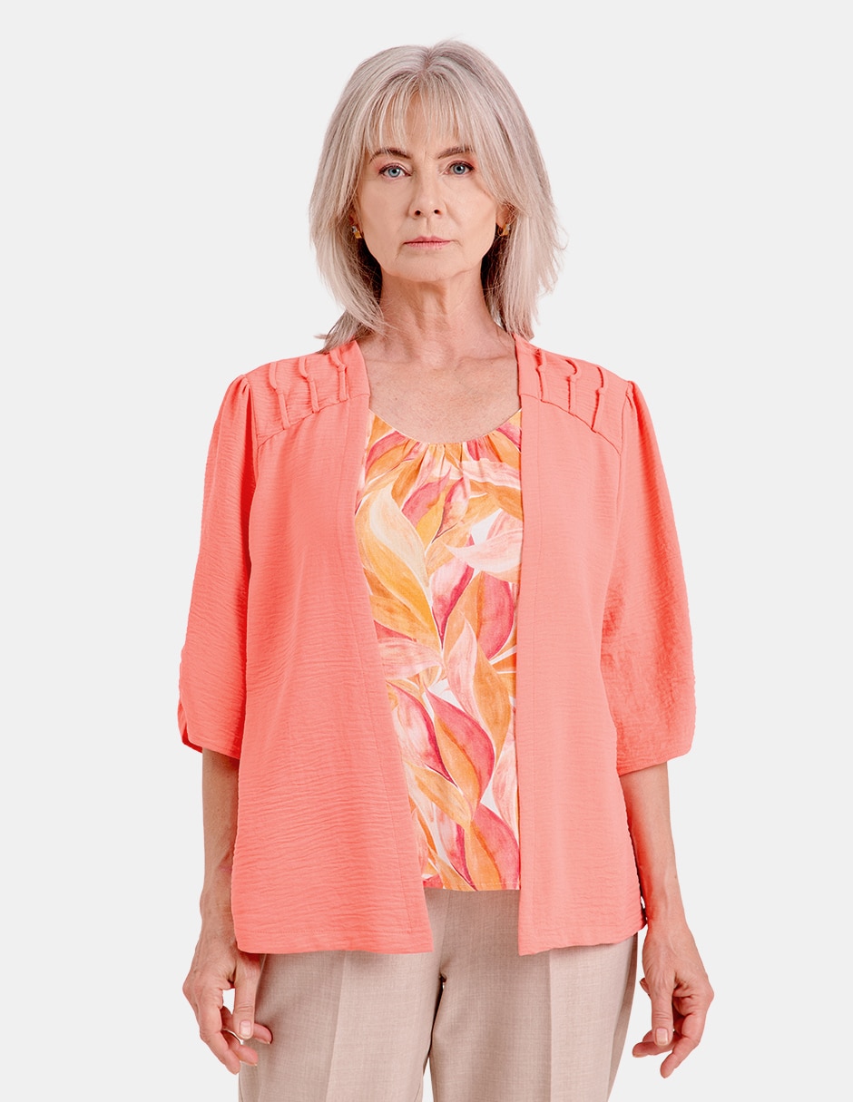 Blusa vitos manga 3/4 para mujer