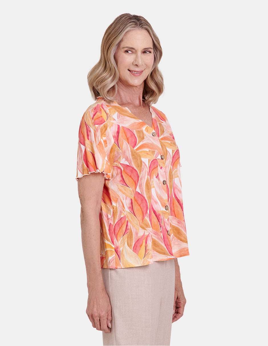 Blusa manga corta para mujer 3