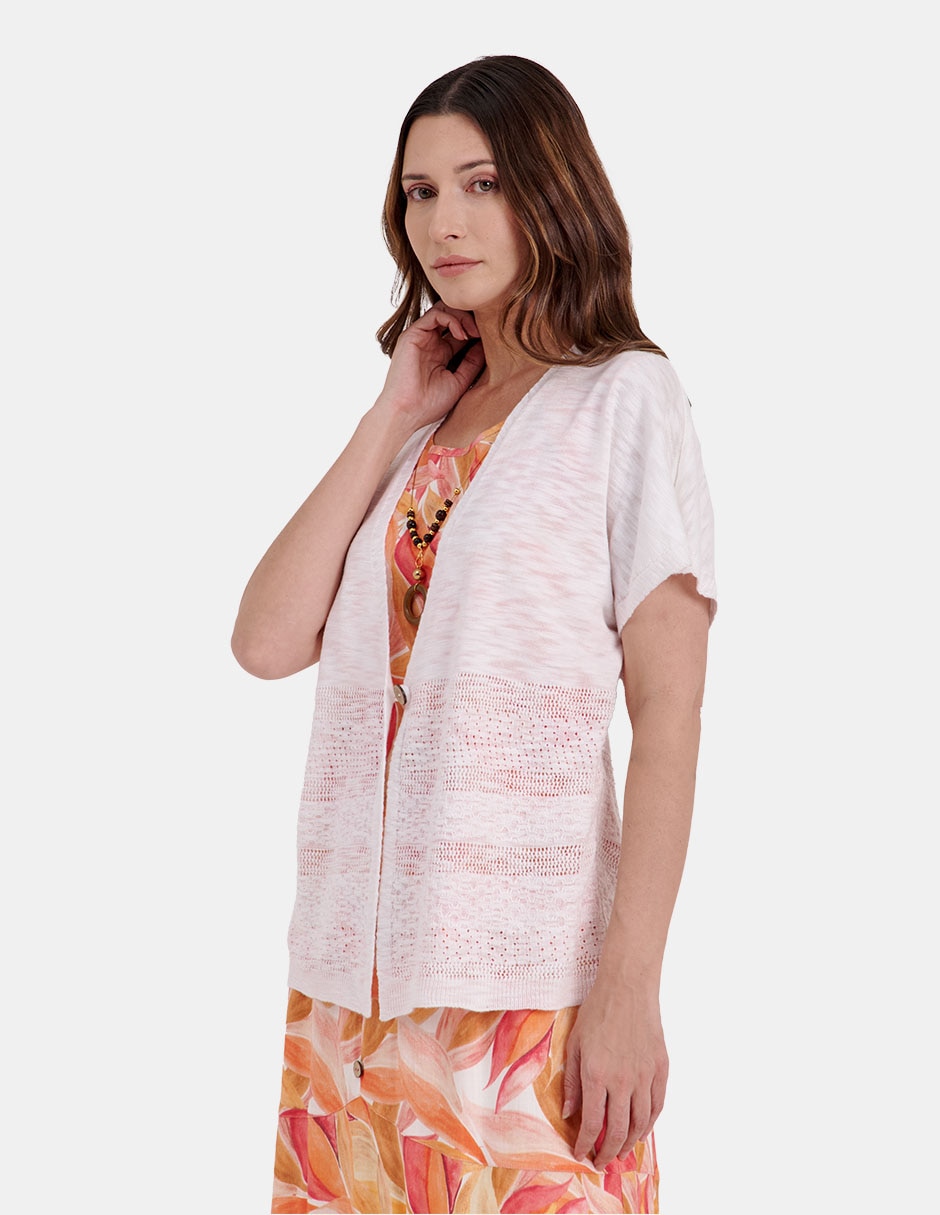 Blusa manga corta para mujer 4