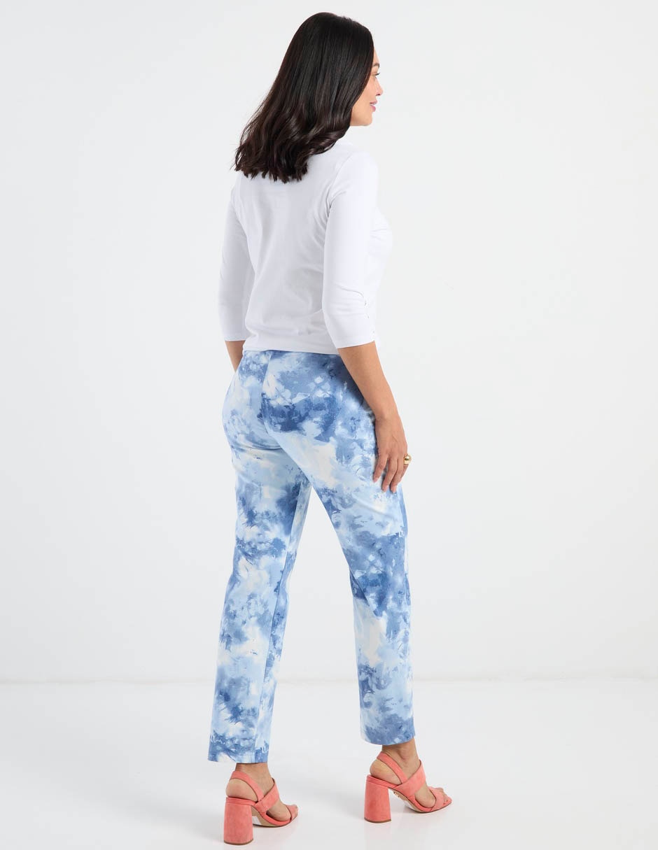 Pantalón regular regular para mujer 2