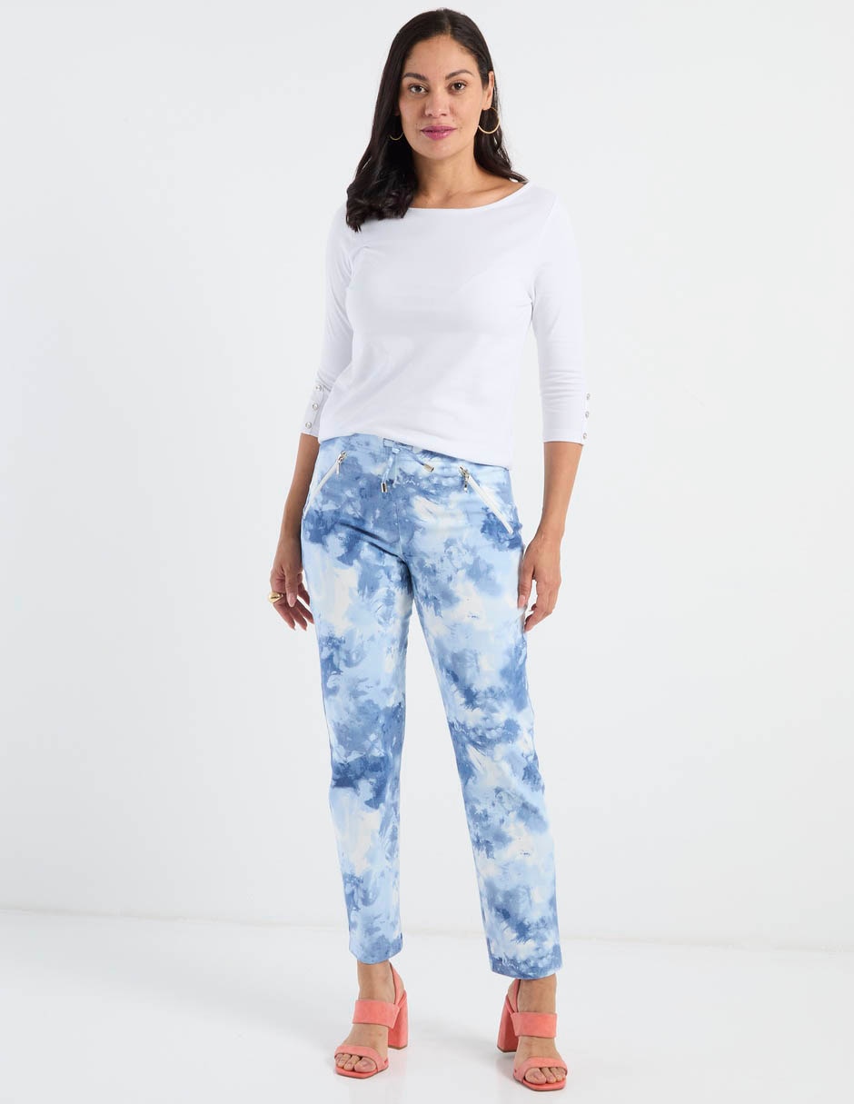 Pantalón regular regular para mujer 3