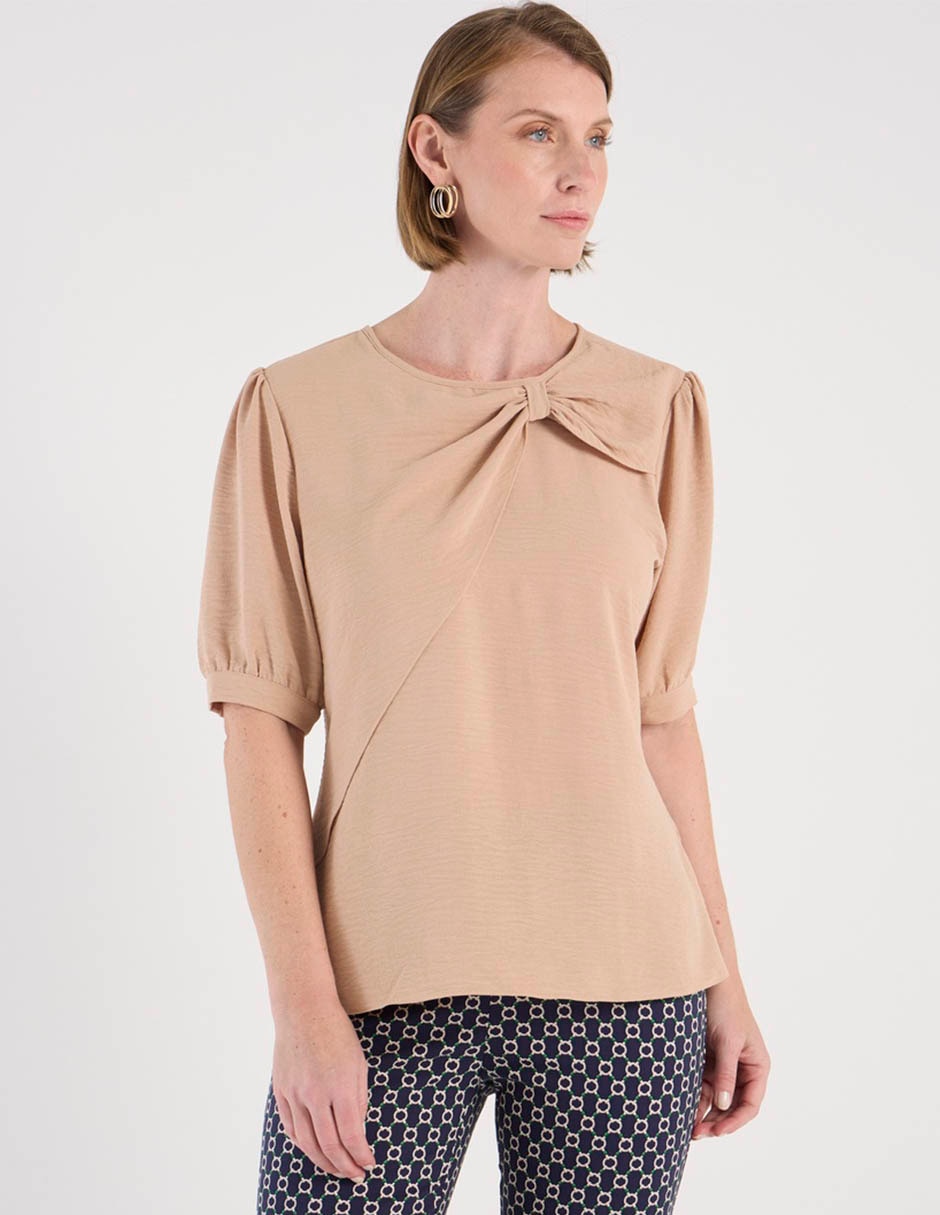 Blusa manga corta para mujer 7