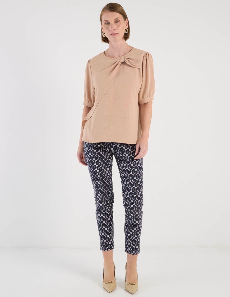Blusa manga corta para mujer 8
