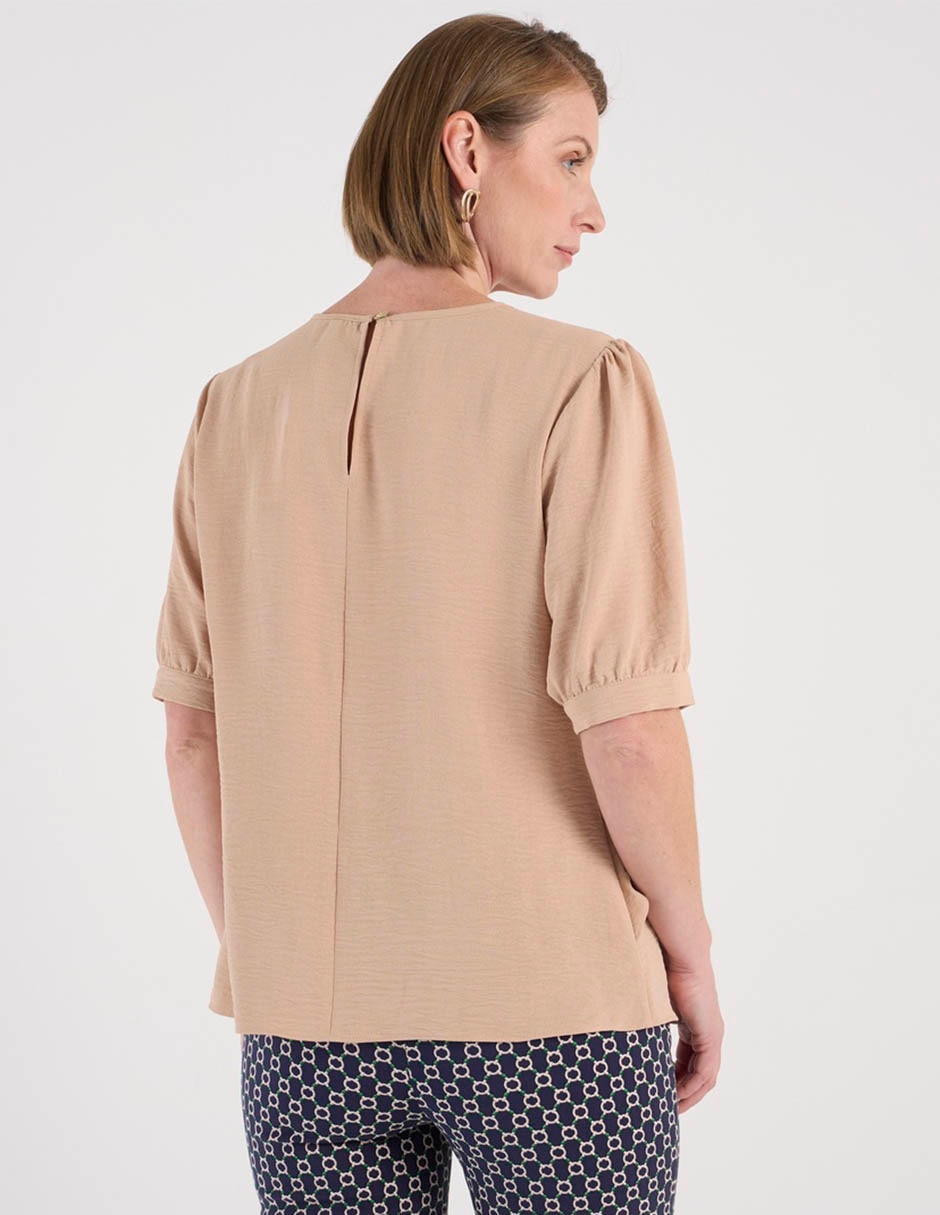 Blusa manga corta para mujer 11