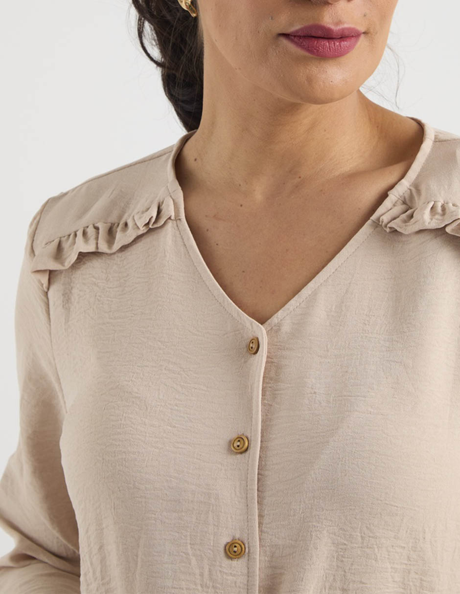 Blusa manga 3/4 para mujer 9