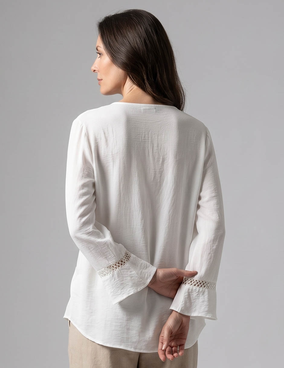 Blusa manga 3/4 para mujer 2