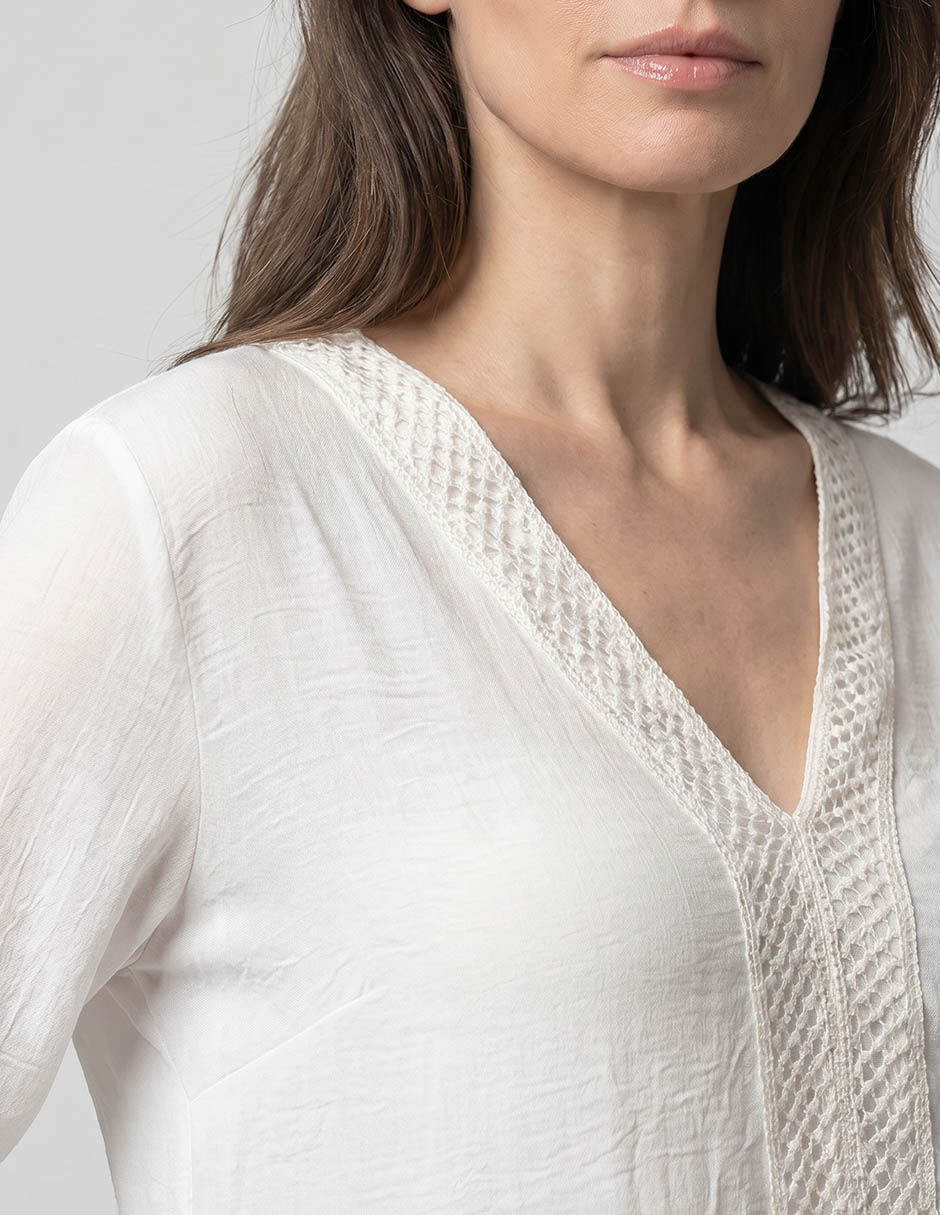 Blusa manga 3/4 para mujer 3