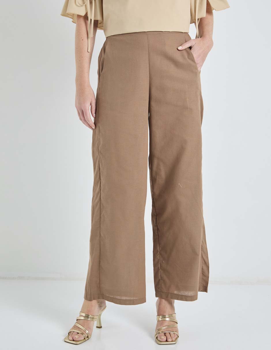 Pantalón relaxed loren's amplio para mujer