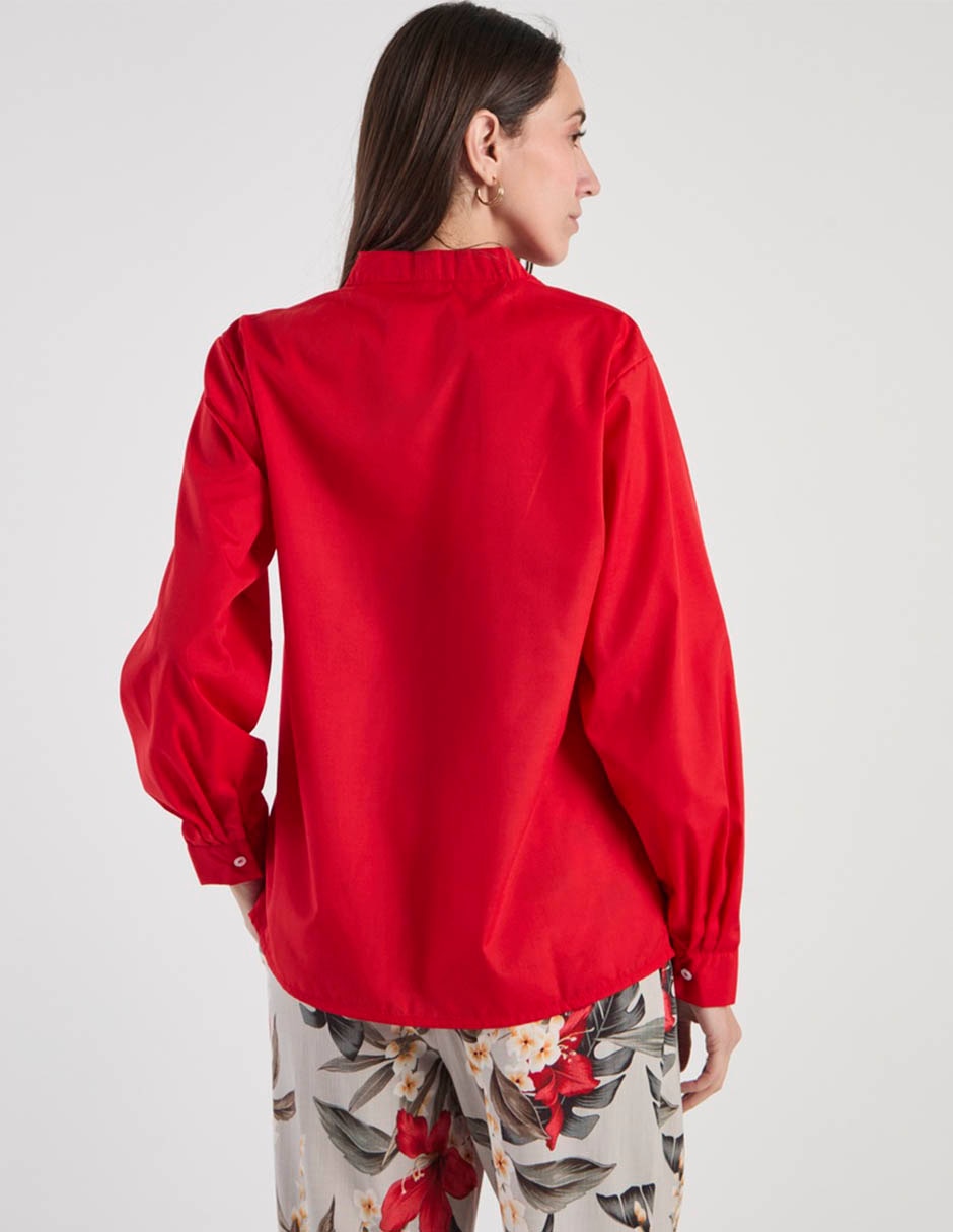 Blusa manga larga para mujer 11