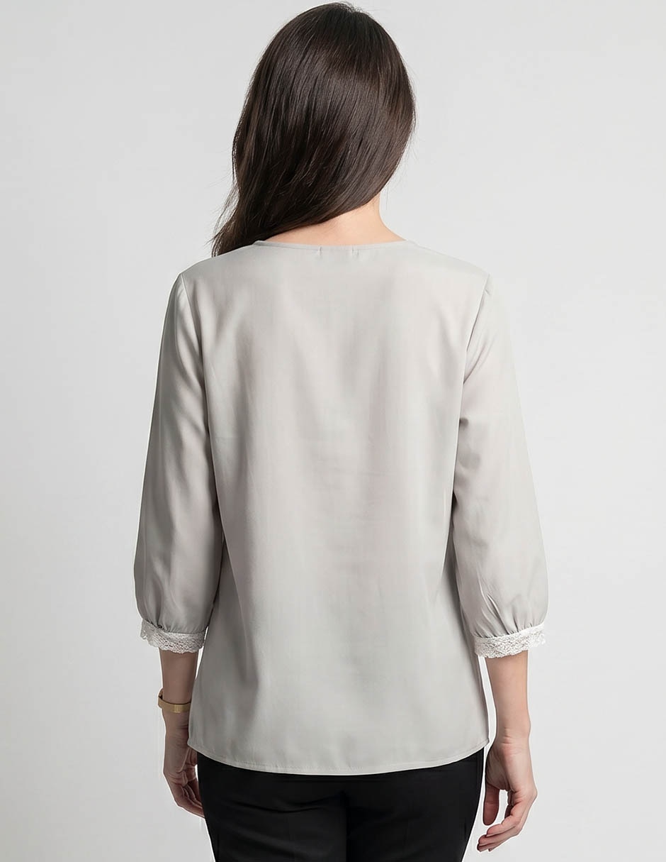Blusa manga 3/4 para mujer 2