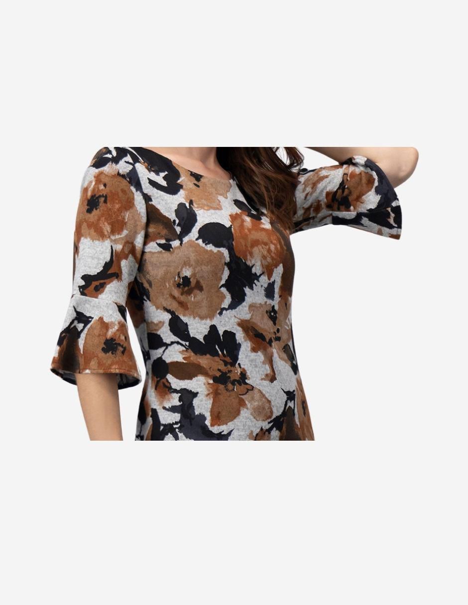 Vestido a la rodilla casual para mujer 6